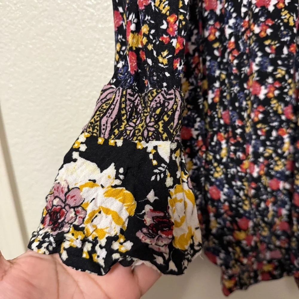 Free‎ People Wildflower Fields Tunic Sz S
